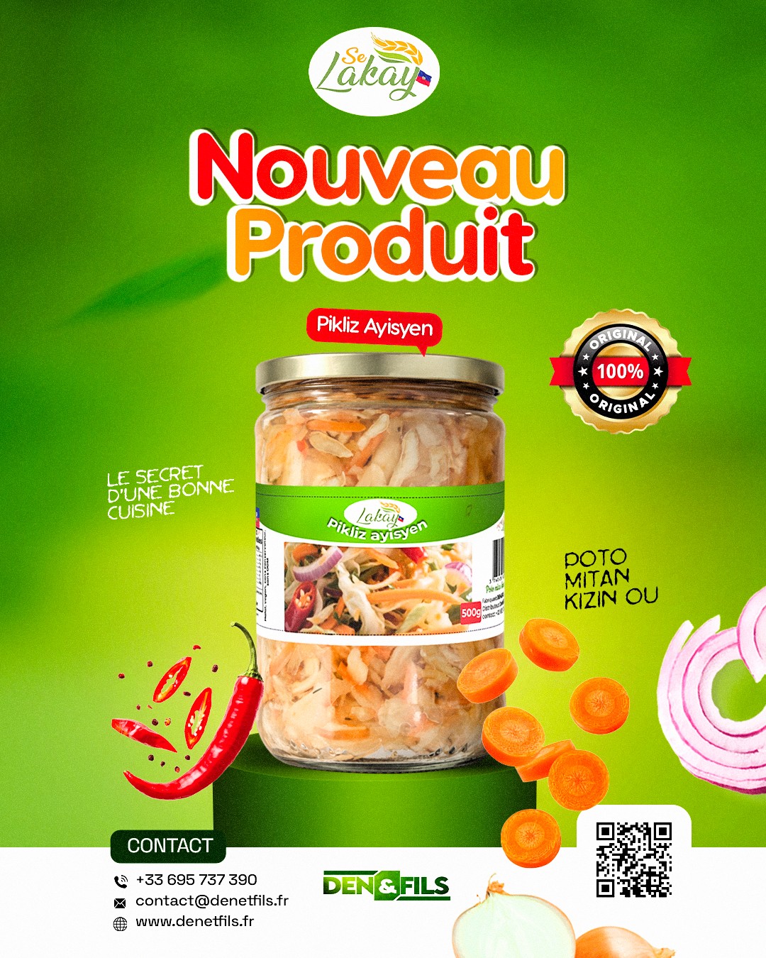 Pikliz Haïtien : Le condiment emblématique qui réveille les saveurs
